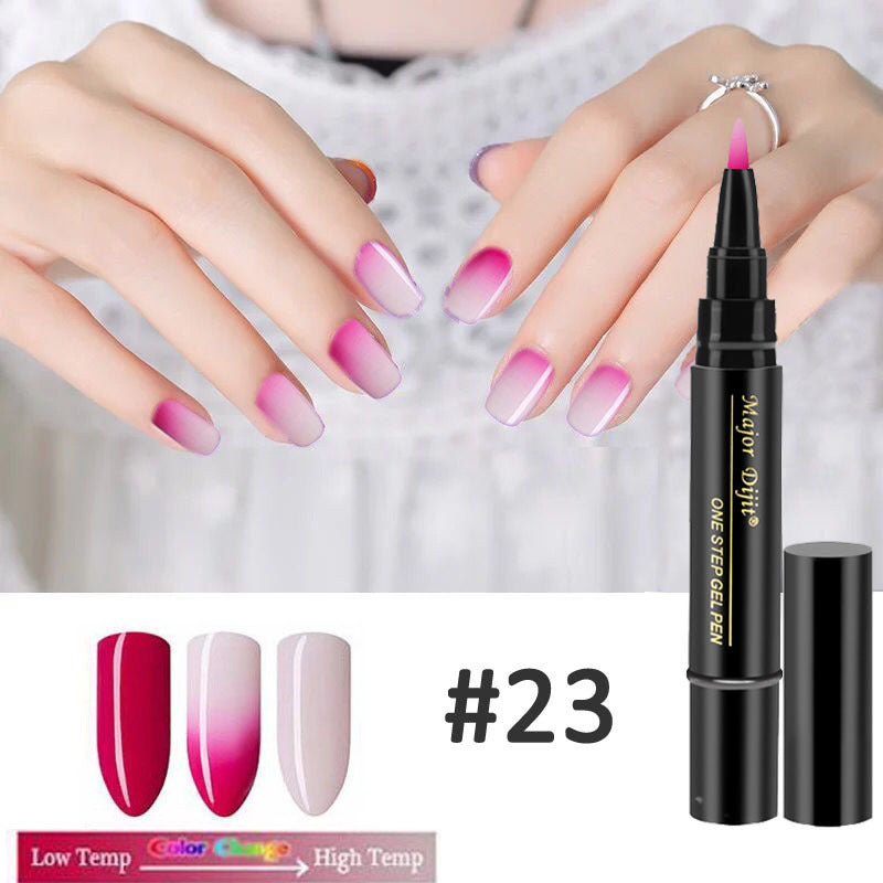 Nový Nail Art Jeden krok Nail Polish Tužka na nehty Nail Polish