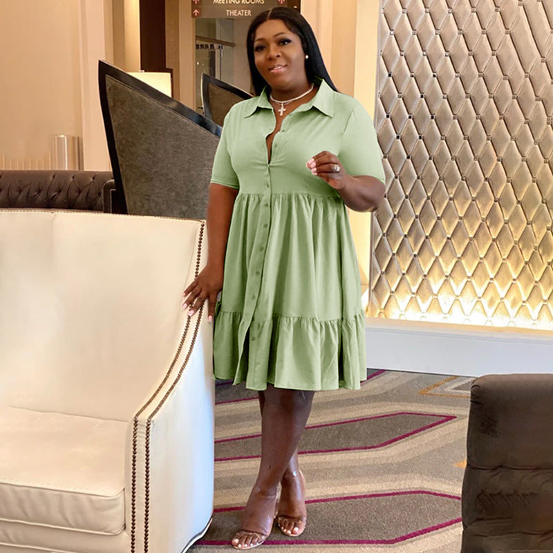 【XL-5XL】 Velké letní šaty