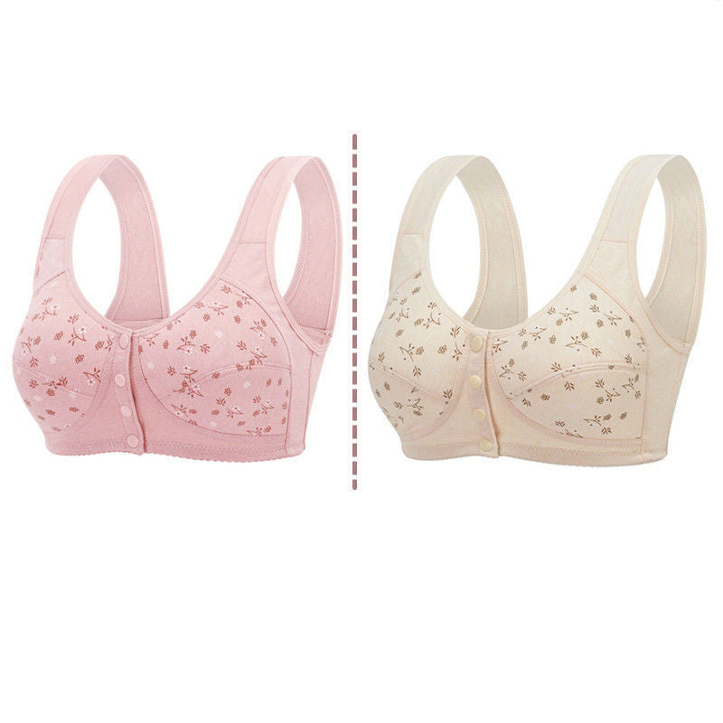 🔥（kupte dva, dostanete jeden zdarma）🔥Pohodlná podprsenka s knoflíkovou légou vpředu