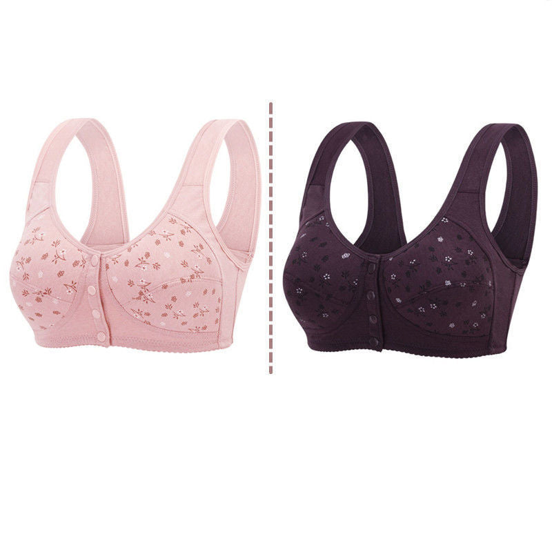 🔥（kupte dva, dostanete jeden zdarma）🔥Pohodlná podprsenka s knoflíkovou légou vpředu