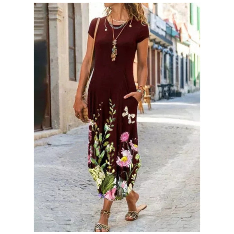 Dámské letní šaty s krátkým rukávem Niora