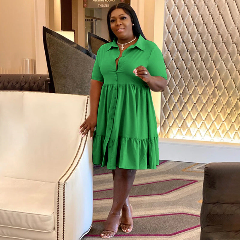 【XL-5XL】 Velké letní šaty