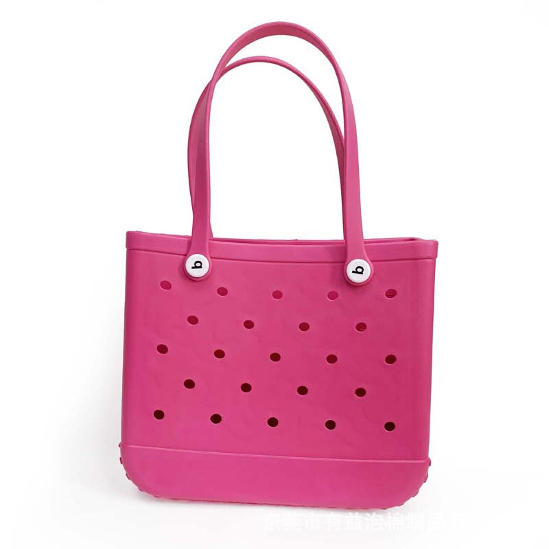 Gumová taška odolná voděodolná  omyvatelná cestovní sportovní taška pro ženy