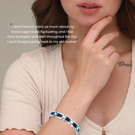 Hořčíkový náramek Oveallgo™ SugarSteady Lvmphvity