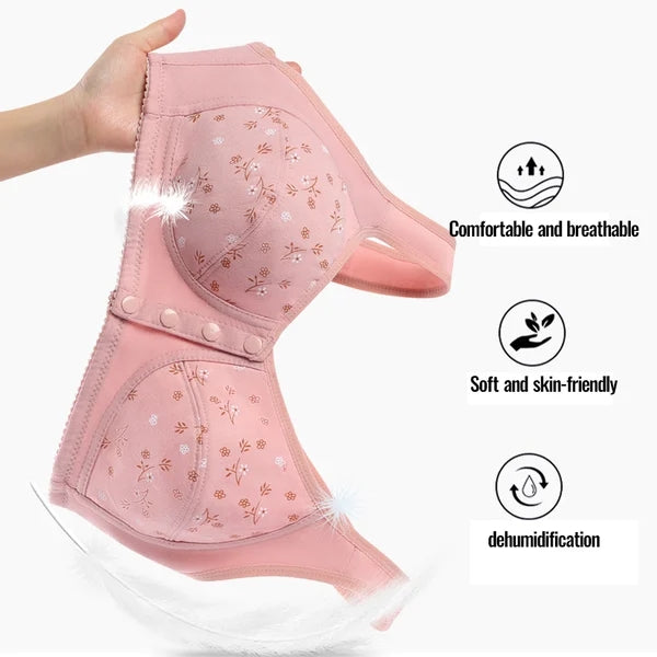 🔥（kupte dva, dostanete jeden zdarma）🔥Pohodlná podprsenka s knoflíkovou légou vpředu